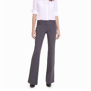 Express Women’s Charcoal Gray Editor Pants Slacks Size 8